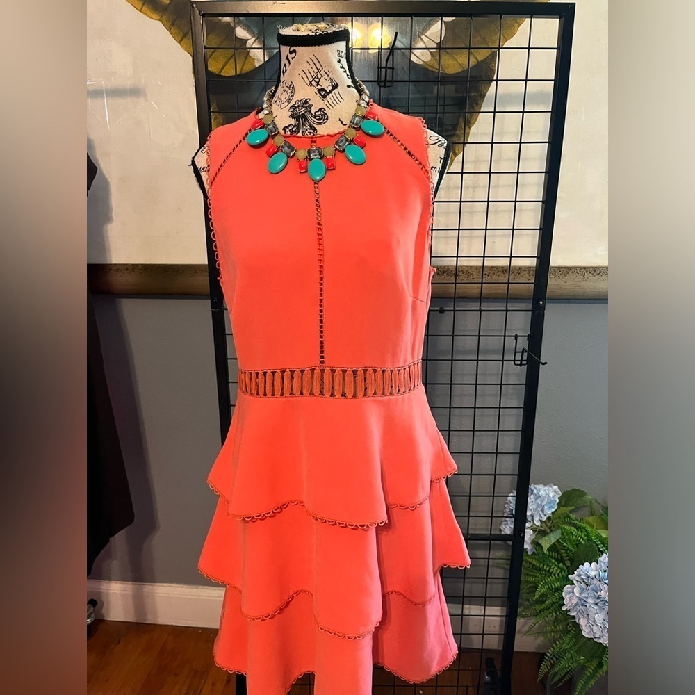 Rachel Zoe Coral colored  Dress